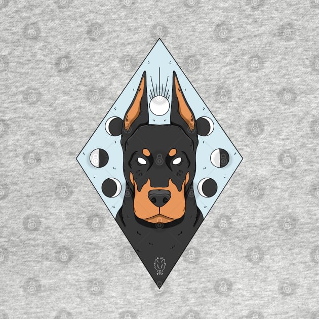 Doberman by Blue Wolf